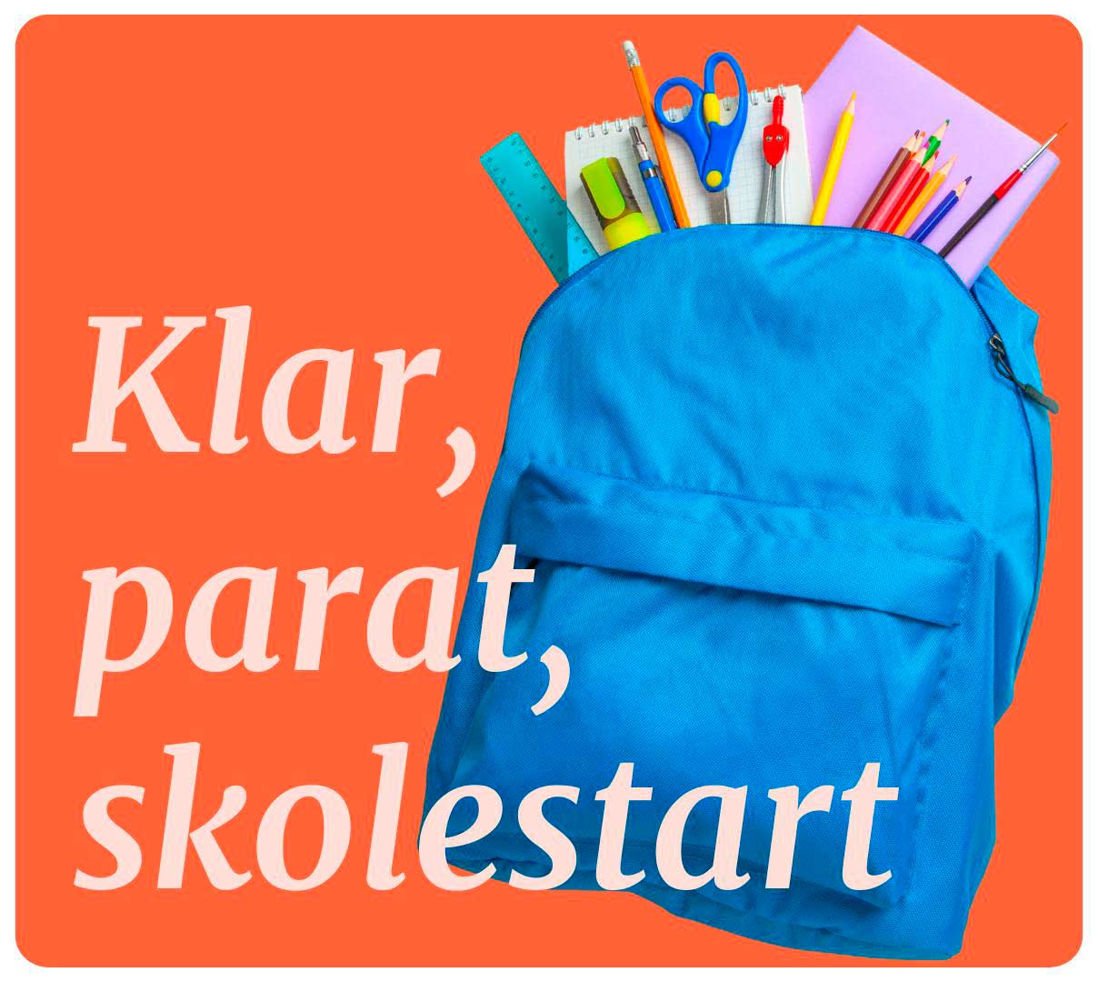 Skolestart: Klar parat | Randers Storcenter